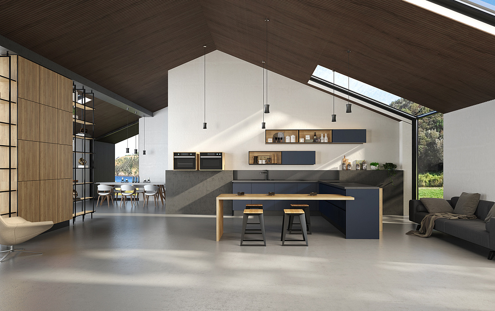 Кухня Ханна Блэк безмятежность