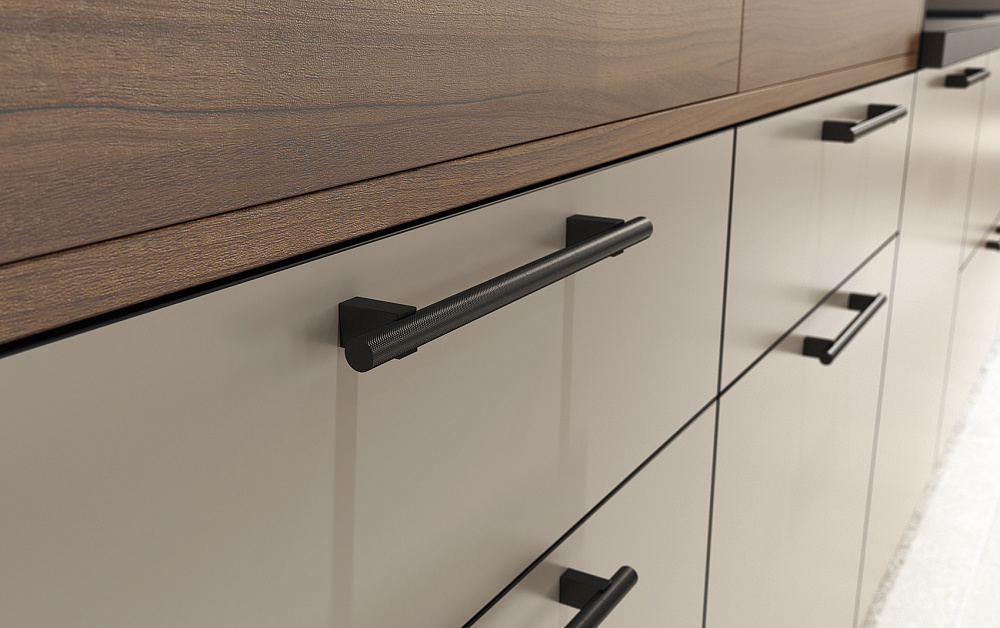 Кухня Ханна Блэк минимализм