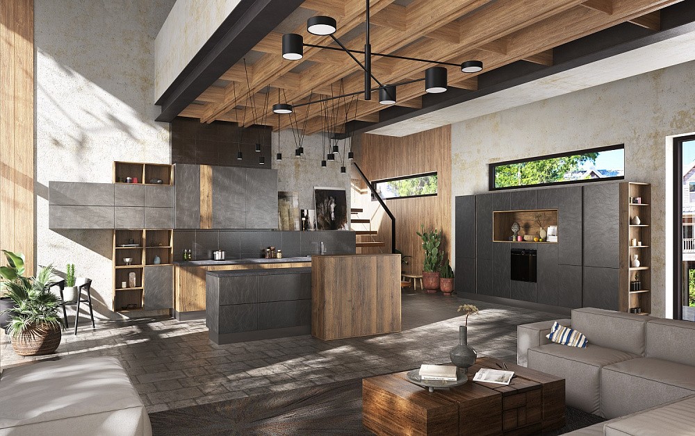 Кухня Эмма Металл