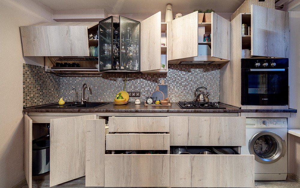 Кухня Стоун Вуд Space Line