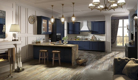 Темная кухня в Тольятти