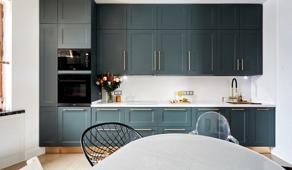 Современная дизайнерская кухня