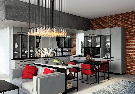 Дизайн кухни модерн