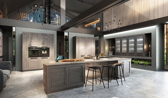 Темная кухня в Тольятти