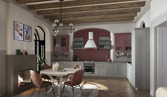 Светлая кухня в Обнинске