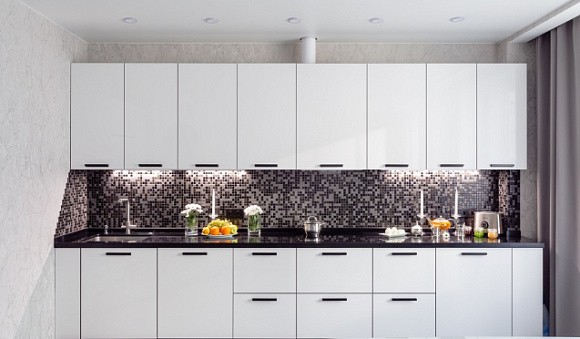 Современные светлые кухни