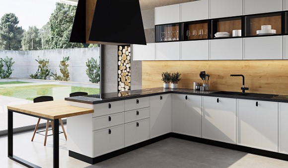 Дизайн кухни-столовой-гостиной