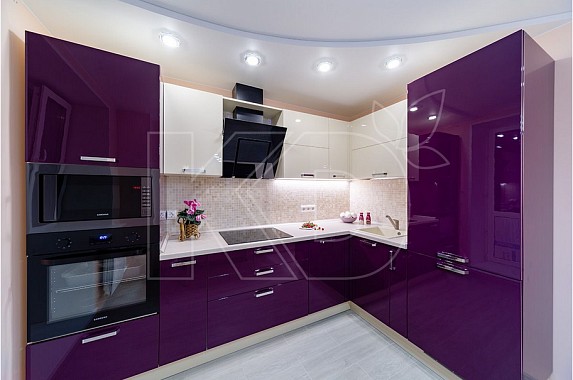 Современные угловые кухни