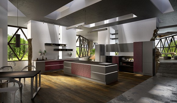 Темная кухня в Тольятти