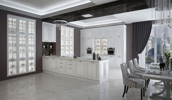 Белые кухни