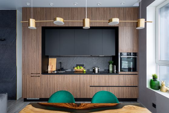 Формы кухонных гарнитуров