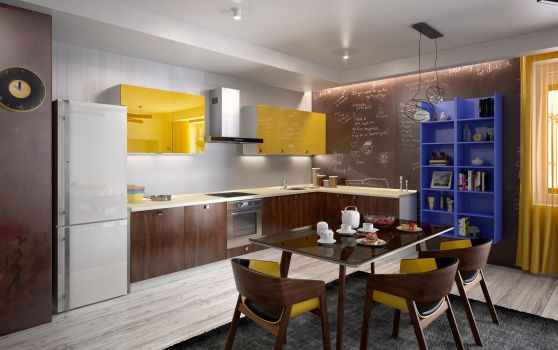 Выбор фартука для кухни