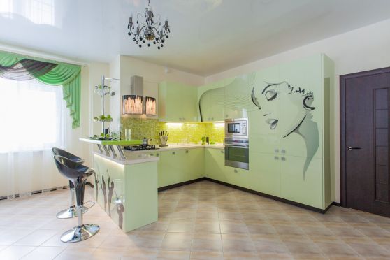 Что такое кухни с фотопечатью?