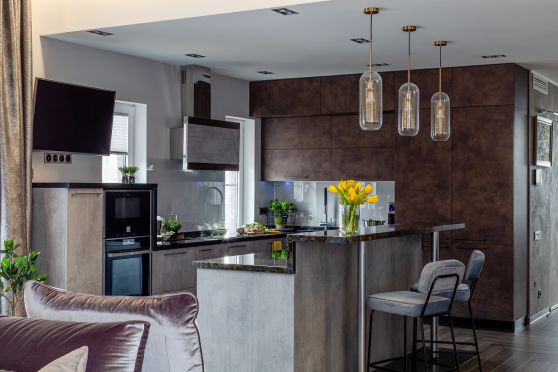 Выбор фартука для кухни