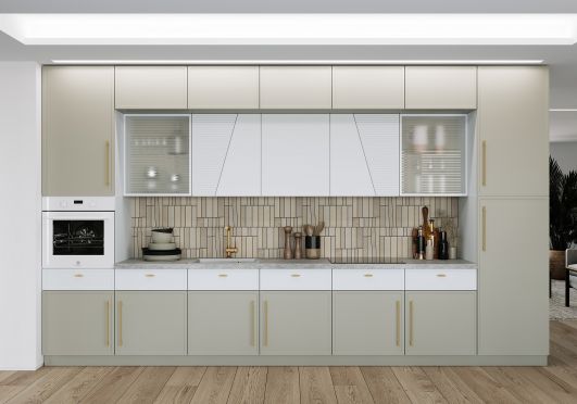 Современная дизайнерская кухня